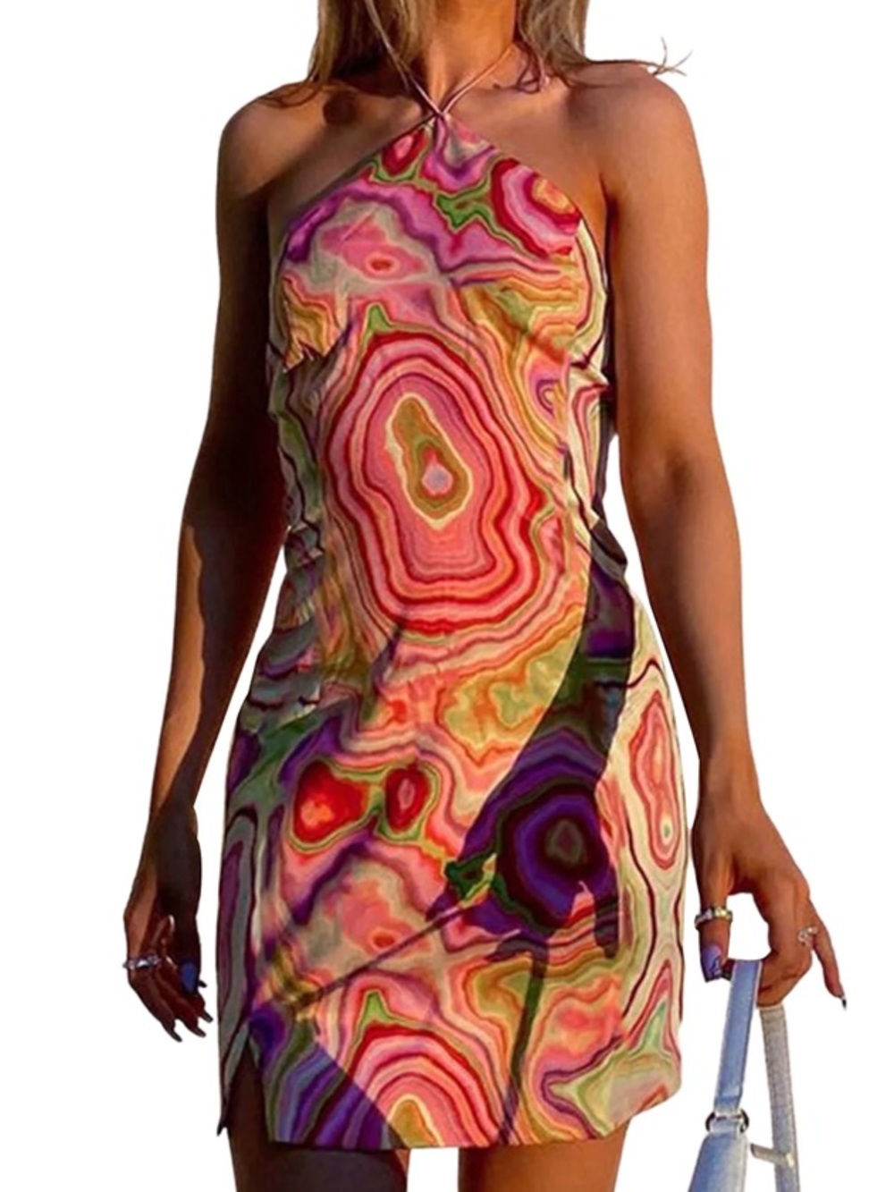 🌼3/$12 Another Chill Retro Bodycon Dress